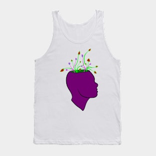 Strawberry Brain Plant Tank Top